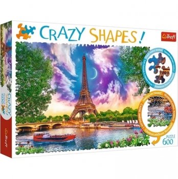 Пазлы Trefl Crazy Shapes Небо над Парижем 600 шт 11115