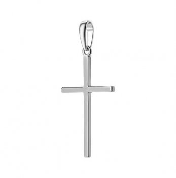 Кулон серебряный крестик UMAX 30170