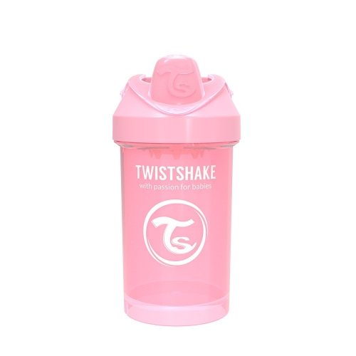 Чашка непроливайка Twistshake 8+ мес Светло-розовый 300 мл 78273