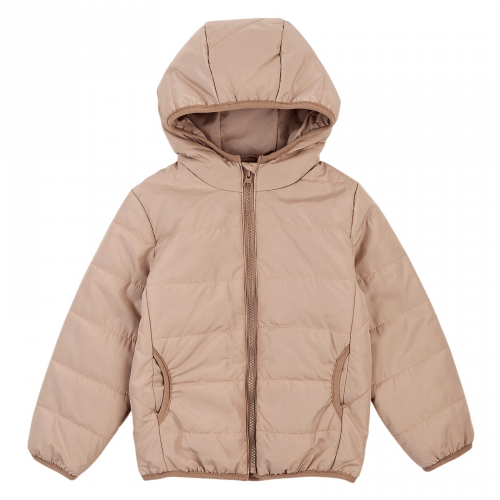 Куртка демисезонная детская ЛяЛя 1 - 8 лет Плащевка Светло-бежевый 2ПЛ117_3-31