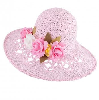 Шляпа детская Tutu 5 - 10 лет Коттон Розовый 3-002560