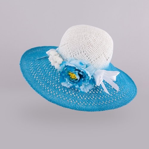 Шляпа детская Tutu 5 - 10 лет Коттон Голубой 3-002563