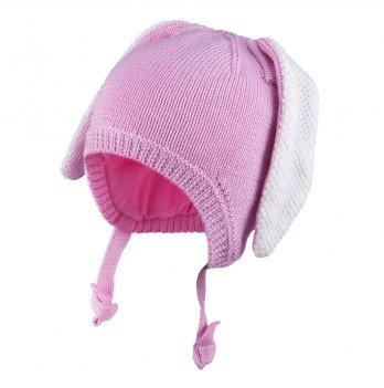 Зимняя шапка детская Tutu 0 - 6 мес Вязка Розовый 3-005123