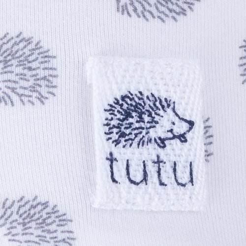Шапка для новорожденного демисезонная Tutu 0 - 12 мес Трикотаж Белый 3-005423
