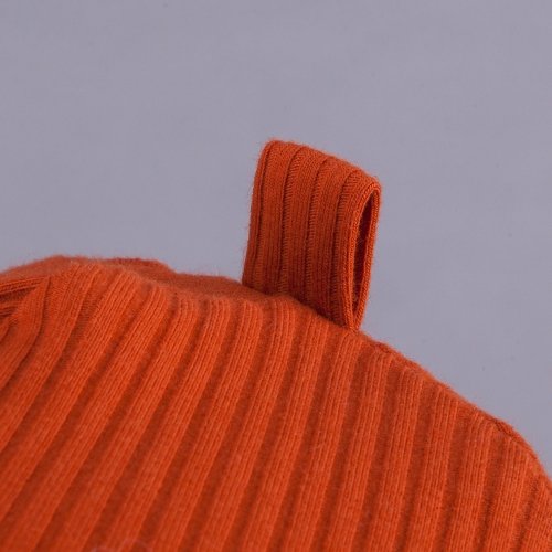 Шапка детская демисезонная Tutu 2 - 4 лет Трикотаж Оранжевый 3-005655