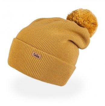 Зимняя шапка для детей старше 8 лет и взрослых Tutu Вязка Желтый 3-005717