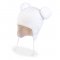 Зимняя шапка детская Tutu 1 - 5 лет Вязка Молочный 3-005751