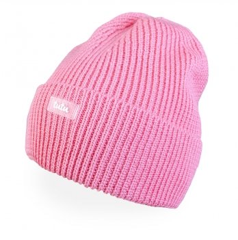 Зимняя шапка детская Tutu 4 - 10 лет Вязка Розовый 3-005753