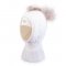 Шапка шлем детская Tutu 2 - 8 лет Вязка Молочный 3-005761