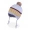 Зимняя шапка детская Tutu 3 - 24 мес Вязка Серый 3-005850