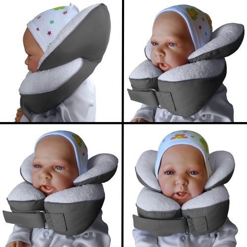 Подушка в коляску и автокресло Ontario Baby Baby Travel Elite Pillow Серый ART-0000668