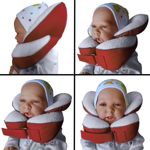 Подушка в коляску и автокресло Ontario Baby Baby Travel Elite Pillow Красный ART-0000660