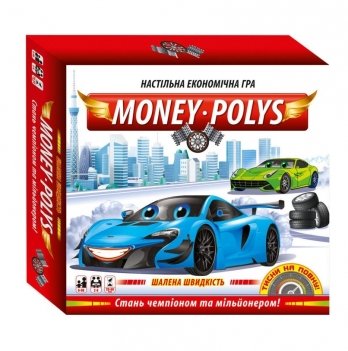 Настольная игра Money polys Шалена швидкість економічна гра Видавництво Ранок 6+ лет 484808