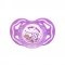 Силиконовая пустышка классическая Baby Team 6+ Фиолетовый 3014