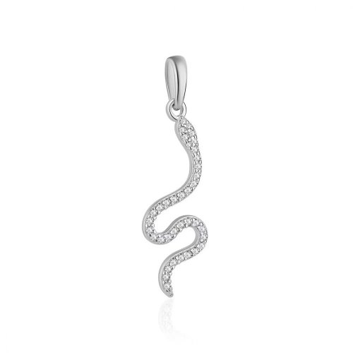 Серебряный кулон женский UMAX Змея 30605