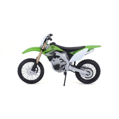 Модель мотоцикла Maisto Kawasaki KX 450F 1:12 Зеленый 31101-16