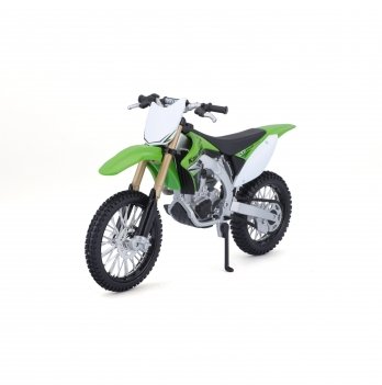 Модель мотоцикла Maisto Kawasaki KX 450F 1:12 Зеленый 31101-08141