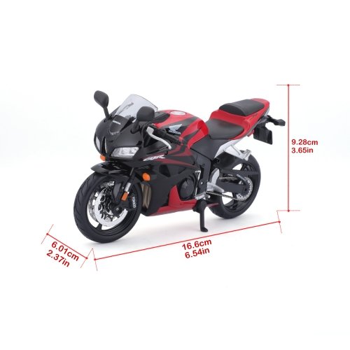 Модель мотоцикл Maisto Honda CBR 600RR red М1:12 Красный 31101-15