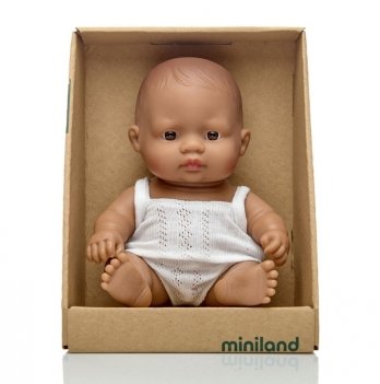 Кукла анатомическая Miniland Educational Мальчик испанец 21 см 31127