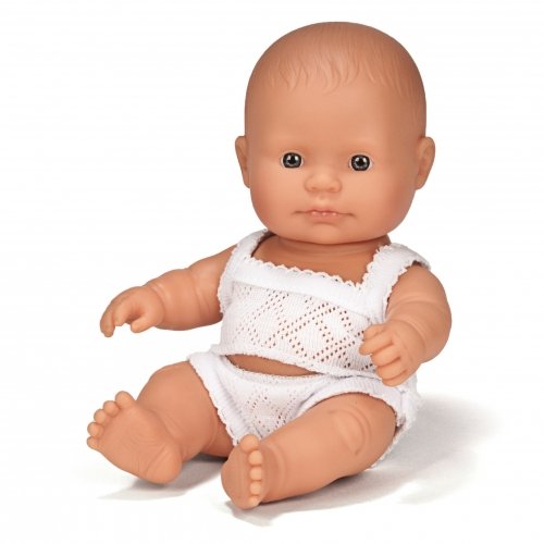 Кукла анатомическая Miniland Educational Мальчик европеец 21 см 31121