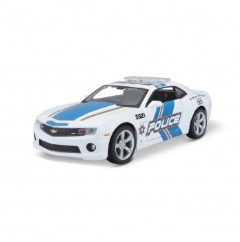 Модель машинки Maisto Chevrolet Camaro SS RS Police M1:24 Белый 31208 white