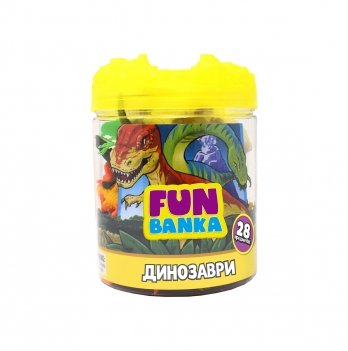 Игровой набор Fun Banka Динозавры 28 шт 320387-UA