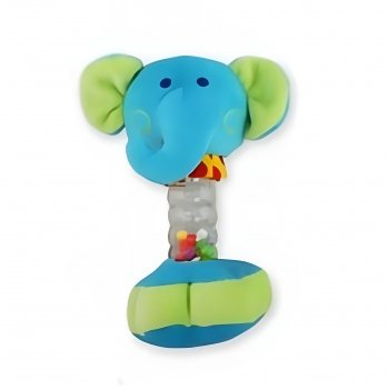 Музыкальная игрушка подвеска Baby Mix Голубой YF-1069 E Слоник