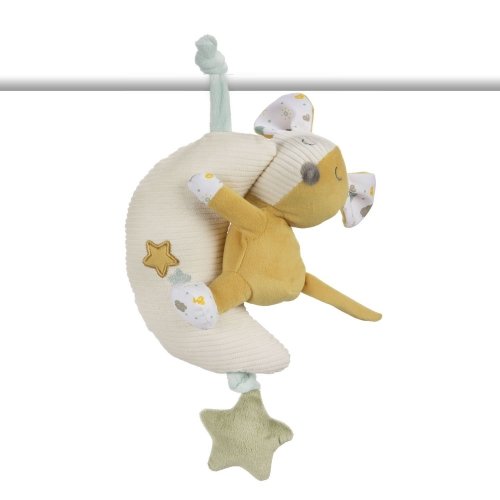 Детская игрушка плюшевая музыкальная Canpol babie Mouse 77/202