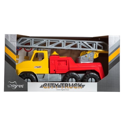 Модель машинки Тигрес City Truck Пожарная 39367