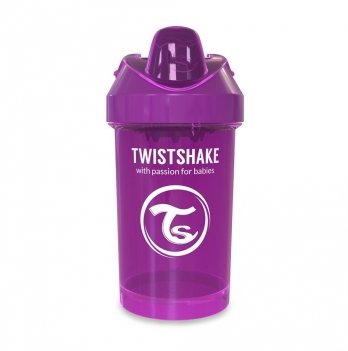 Чашка непроливайка Twistshake 8+ мес Фиолетовый 300 мл 78062