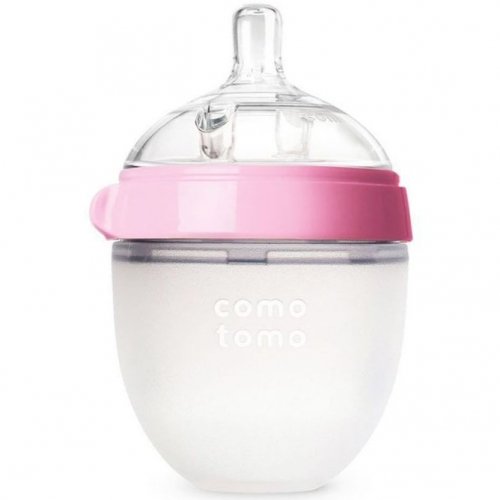 Антиколиковая бутылочка Comotomo 150 мл (Pink)