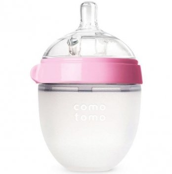 Антиколиковая бутылочка Comotomo 150 мл (Pink)