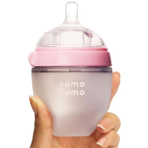 Антиколиковая бутылочка Comotomo 150 мл (Pink)