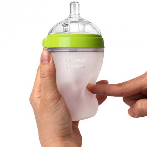 Антиколиковая бутылочка Comotomo 250 мл (Green)