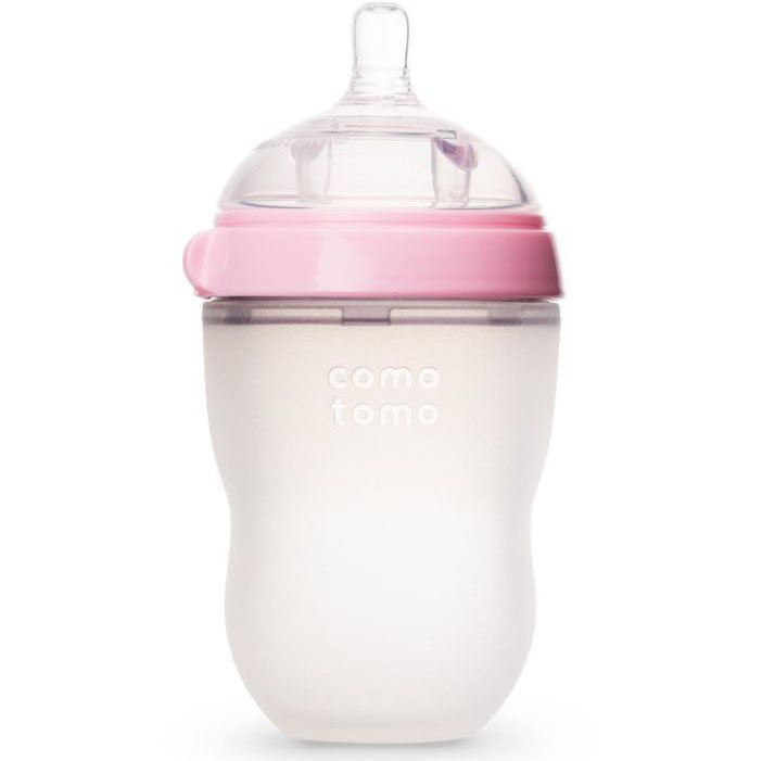 Антиколиковая бутылочка Comotomo 250 мл (Pink)