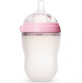 Антиколиковая бутылочка Comotomo 250 мл (Pink)