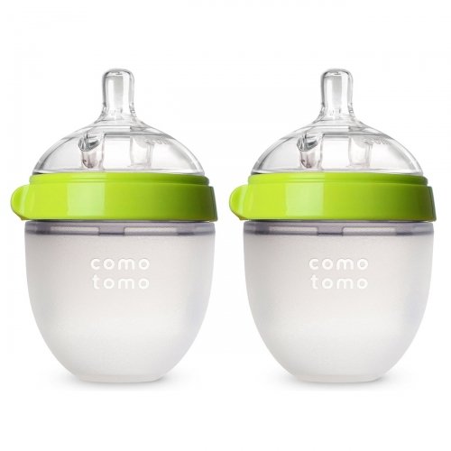 Набор антиколиковых бутылочек Comotomo 150 мл (Green)