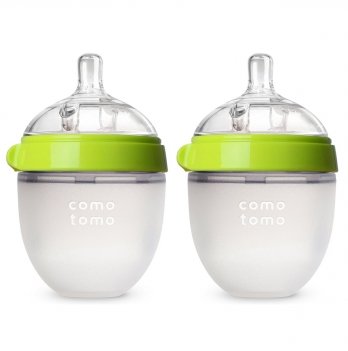 Набор антиколиковых бутылочек Comotomo 150 мл (Green)