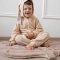 Двусторонний коврик в детскую ELA Textile&Toys Листик Пудровый/Молочный 120х95 см СL002PWM