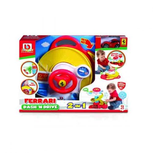 Игровой набор Bb Junior Руль Ferrari Dash 'N Drive 16-88803