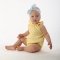 Бодик для новорожденных ELA Textile&Toys 0 - 24 мес Муслин Желтый BS001YL