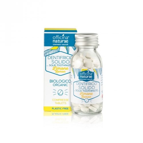 Зубная паста Officina Naturae в таблетках с лимонным вкусом 115 шт 1579904550