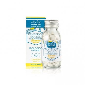 Зубная паста Officina Naturae в таблетках с лимонным вкусом 115 шт 1579904550