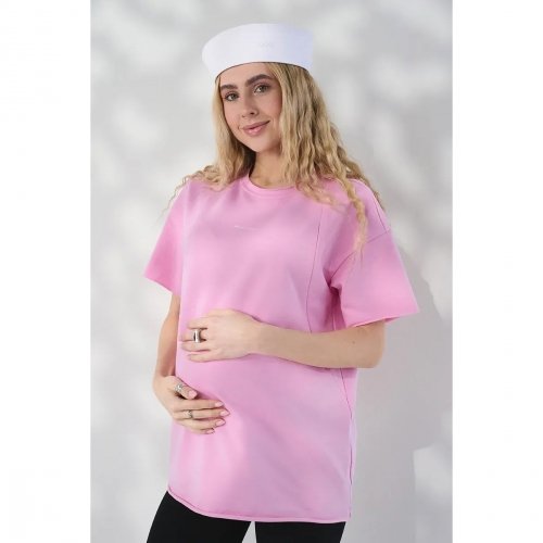 Футболка для беременных и кормящих Юла Мама Viva Розовый NR-26.033