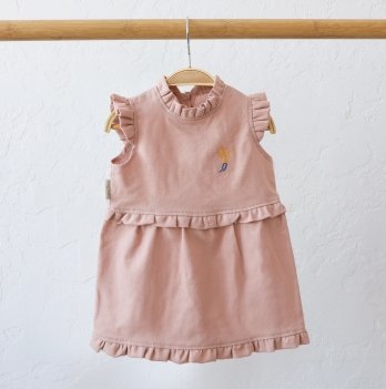 Детская платье для девочки из льна Magbaby Wheat Розовый от 0 до 3 лет 104983