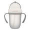 Чашка непроливайка с силиконовой трубочкой Canpol babies Matte Pastels 210 мл Серый 56/522_grey