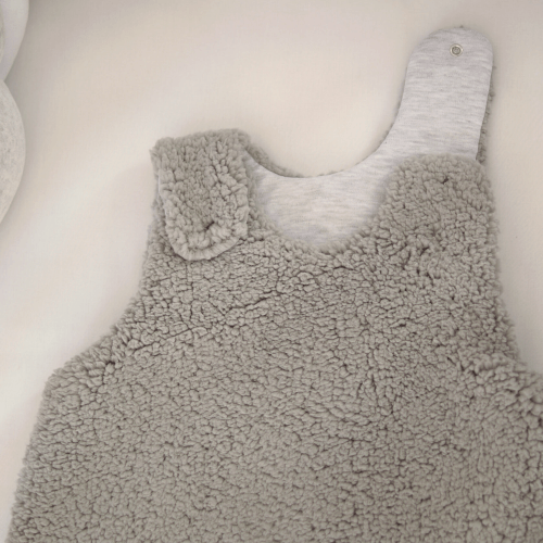 Детский спальный мешок Veres Плюш Тедди Серый 125.12.02