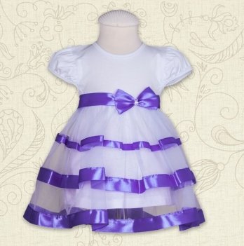 Платье Бетис Маленькая Леди кулир Фиолетовый 27072157 1,5-3 года