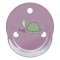 Пустышка силиконовая круглая Baby-Nova 0-24 мес 2шт Розовый/Сиреневый 3962097