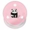 Пустышка латексная круглая Baby-Nova 0-24 мес 2 шт Розовый/Сиреневый 3966370